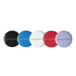 i give good hug™ - Set of 5 Pin Buttons